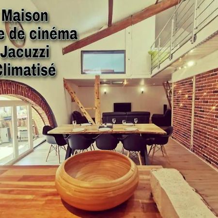 Maison De Village, Jacuzzi, Salle Cinema Valencin Luaran gambar